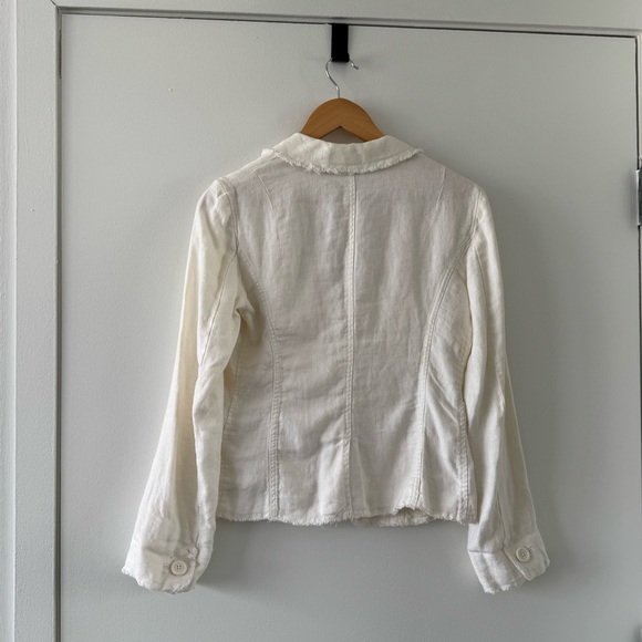 J Crew 100% Linen Jacket - Picture 3 of 5